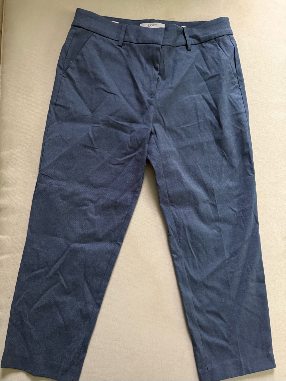 LOFT the riviera slim- Tailored Straight Leg